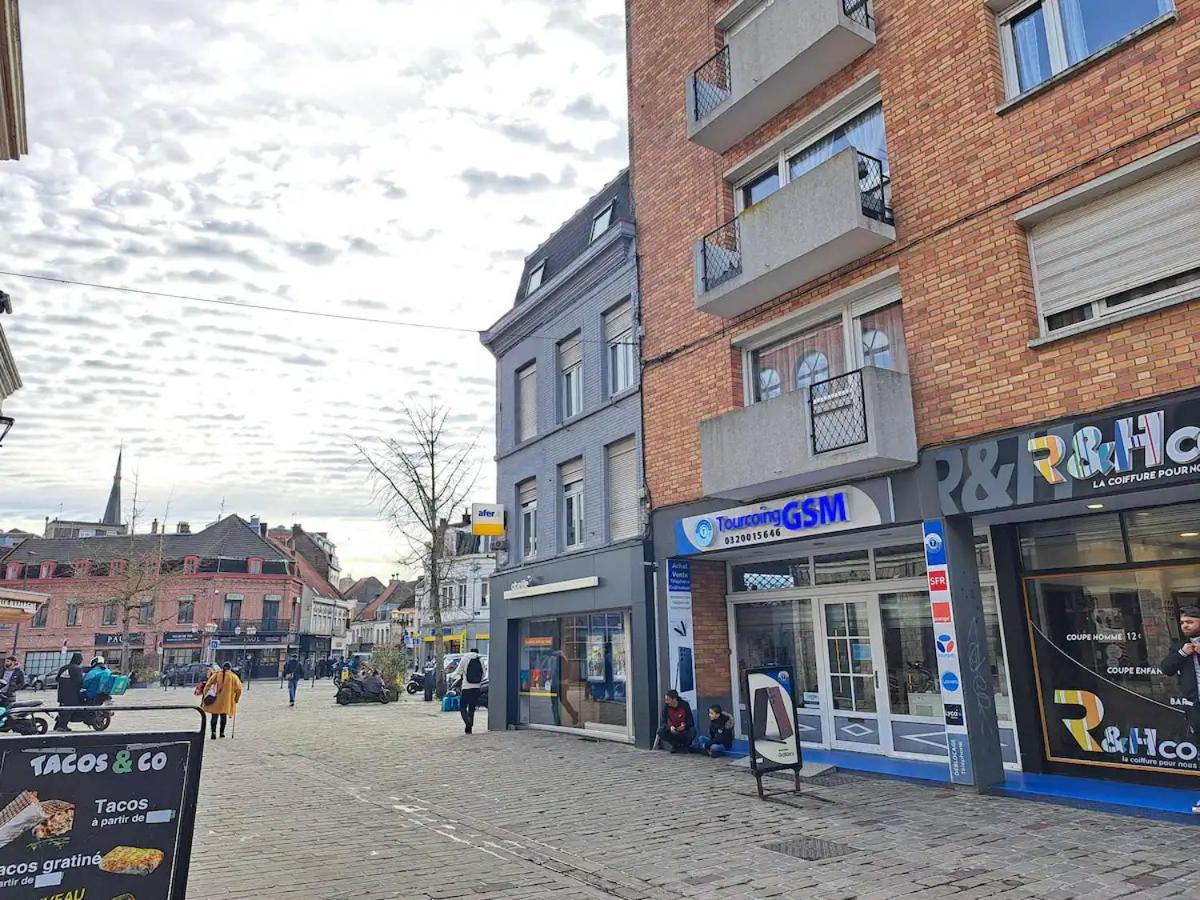 Apartamento Magnifique T3 Avec Balcon Au Pied Du Metro Colbert Tourcoing Exterior foto